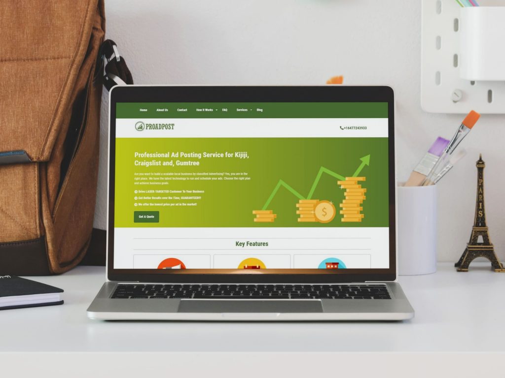 Web design sample